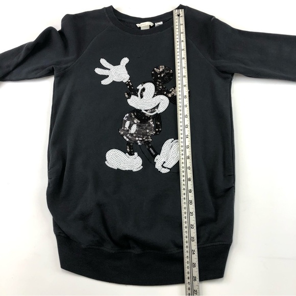 MICKEY Mouse Sequin Maternity Sweatshirt Small - Picture 6 of 9